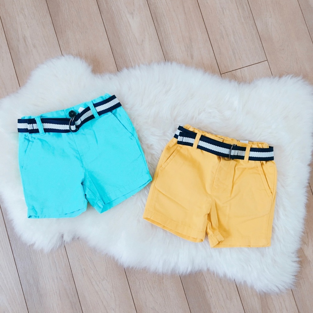 Children’s place boys shorts, size 12-18 months